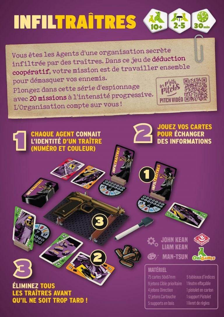 JEUX - Coopératifs Infiltraîtres (FR) LAs des jeux