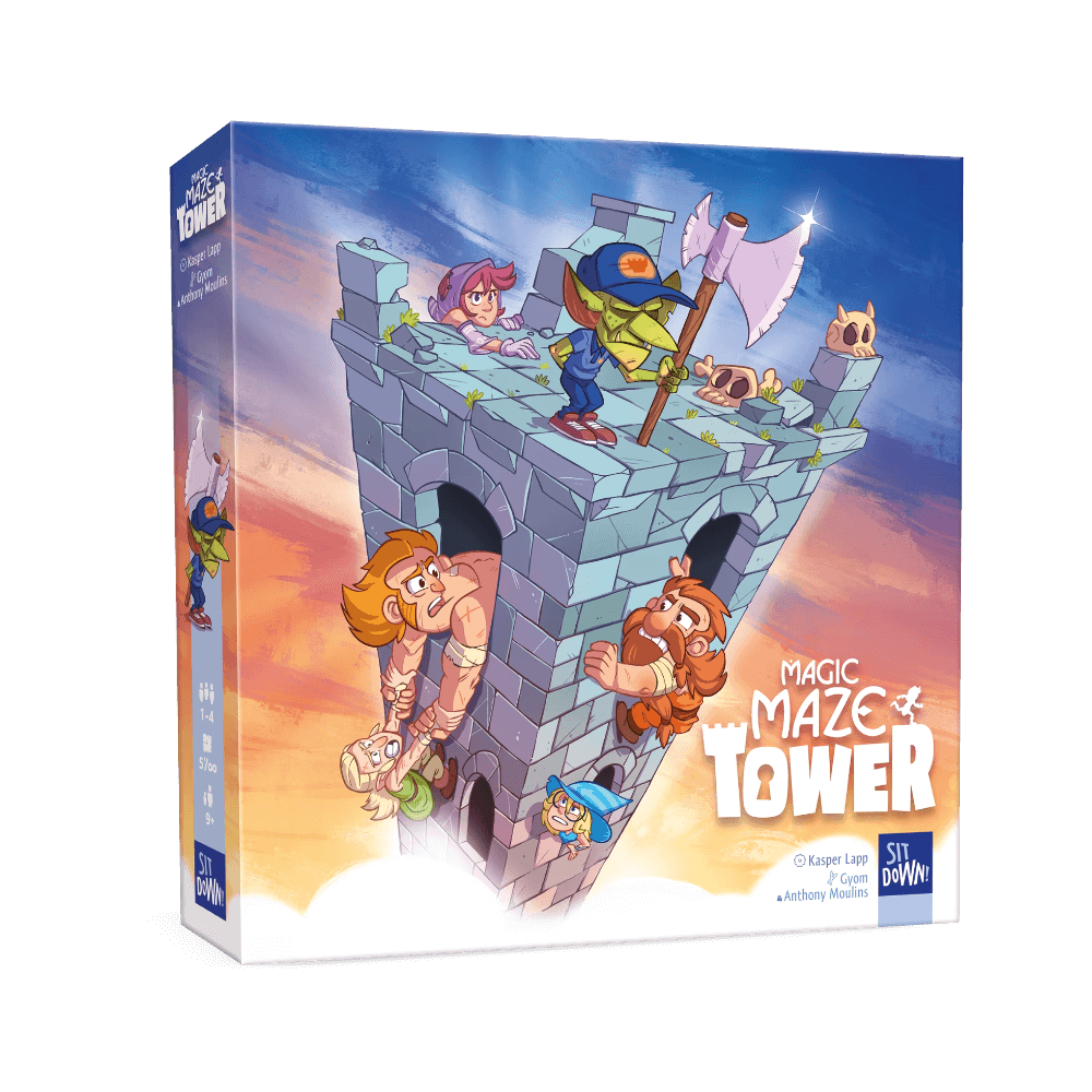 Magic Maze Tower (ML) JEUX - Coopératifs