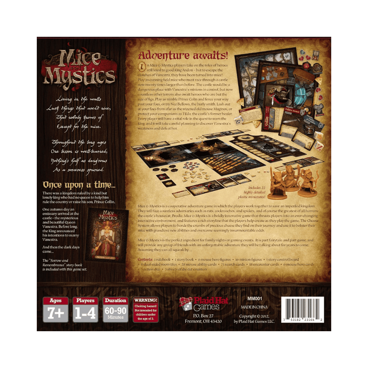 Mice & Mystics (EN) JEUX - Coopératifs
