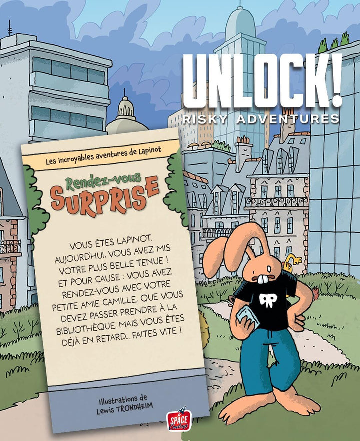 Unlock! 13 Risky adventures (FR) JEUX - Coopératifs - Unlock
