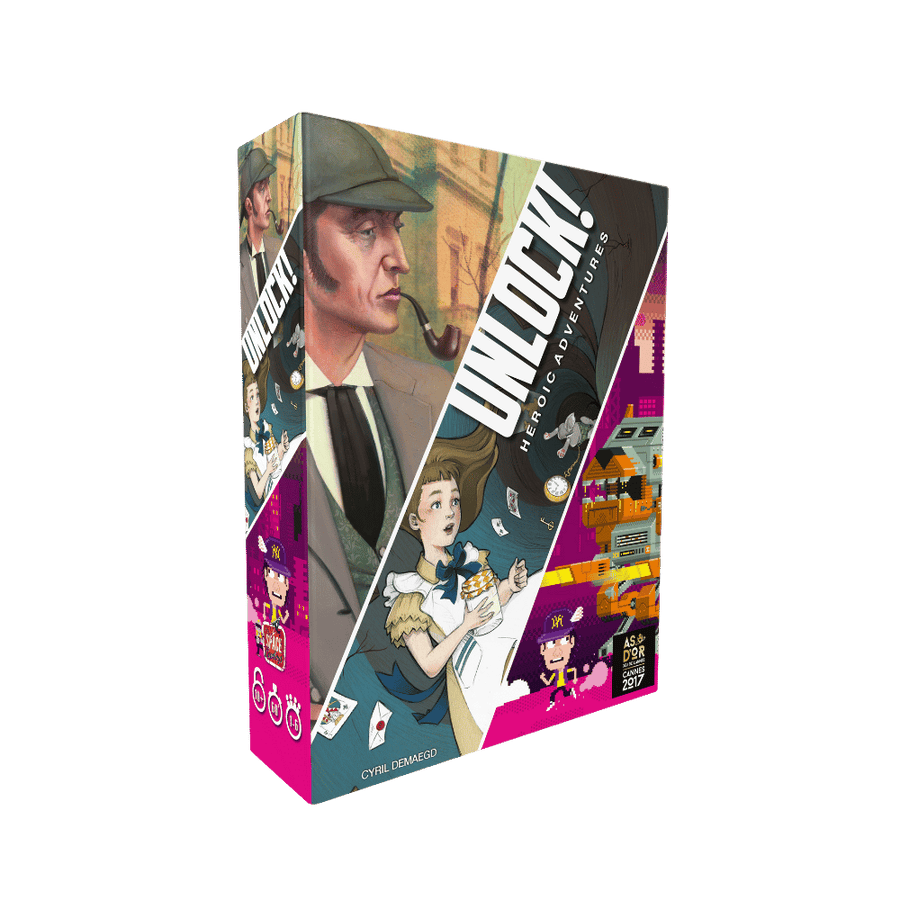 Unlock! 5 Heroic Adventures (FR) JEUX - Coopératifs - Unlock
