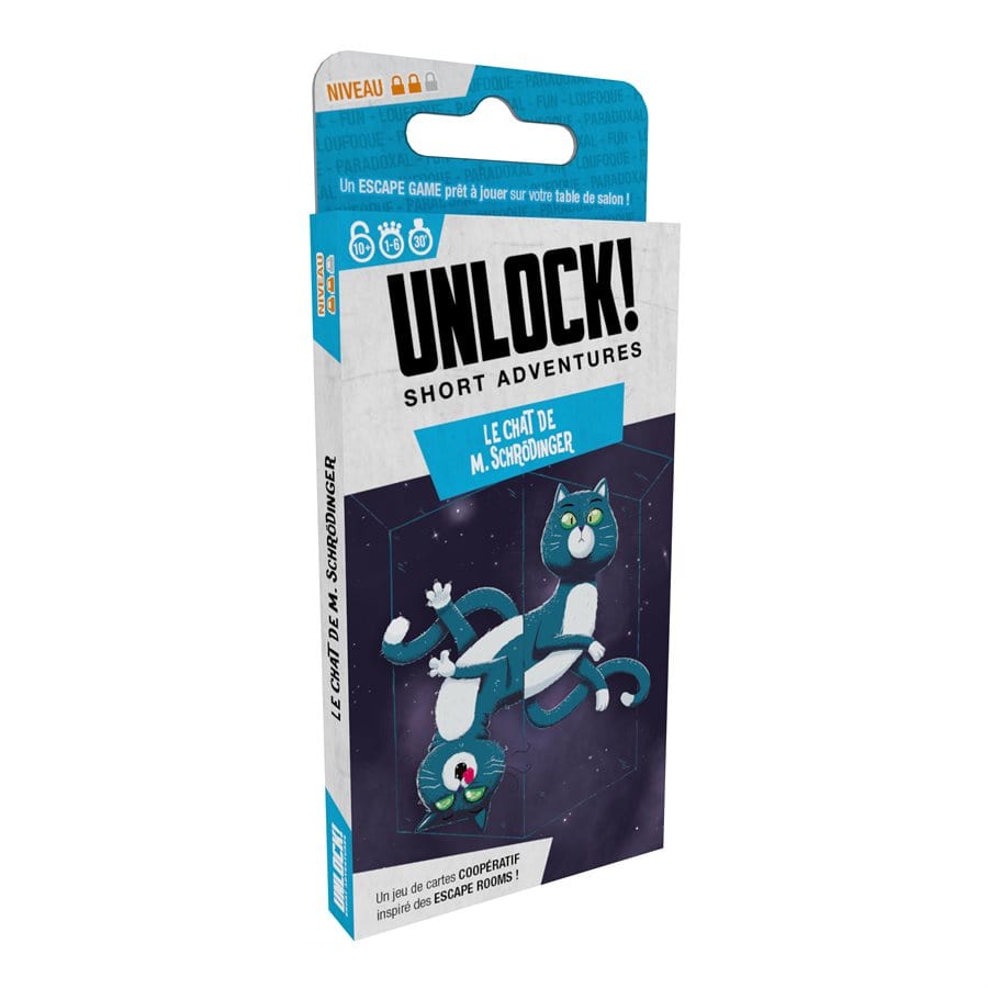 Unlock! Short Adventure #8 - Le chat de M. Schrödinger (FR) JEUX - Coopératifs - Unlock