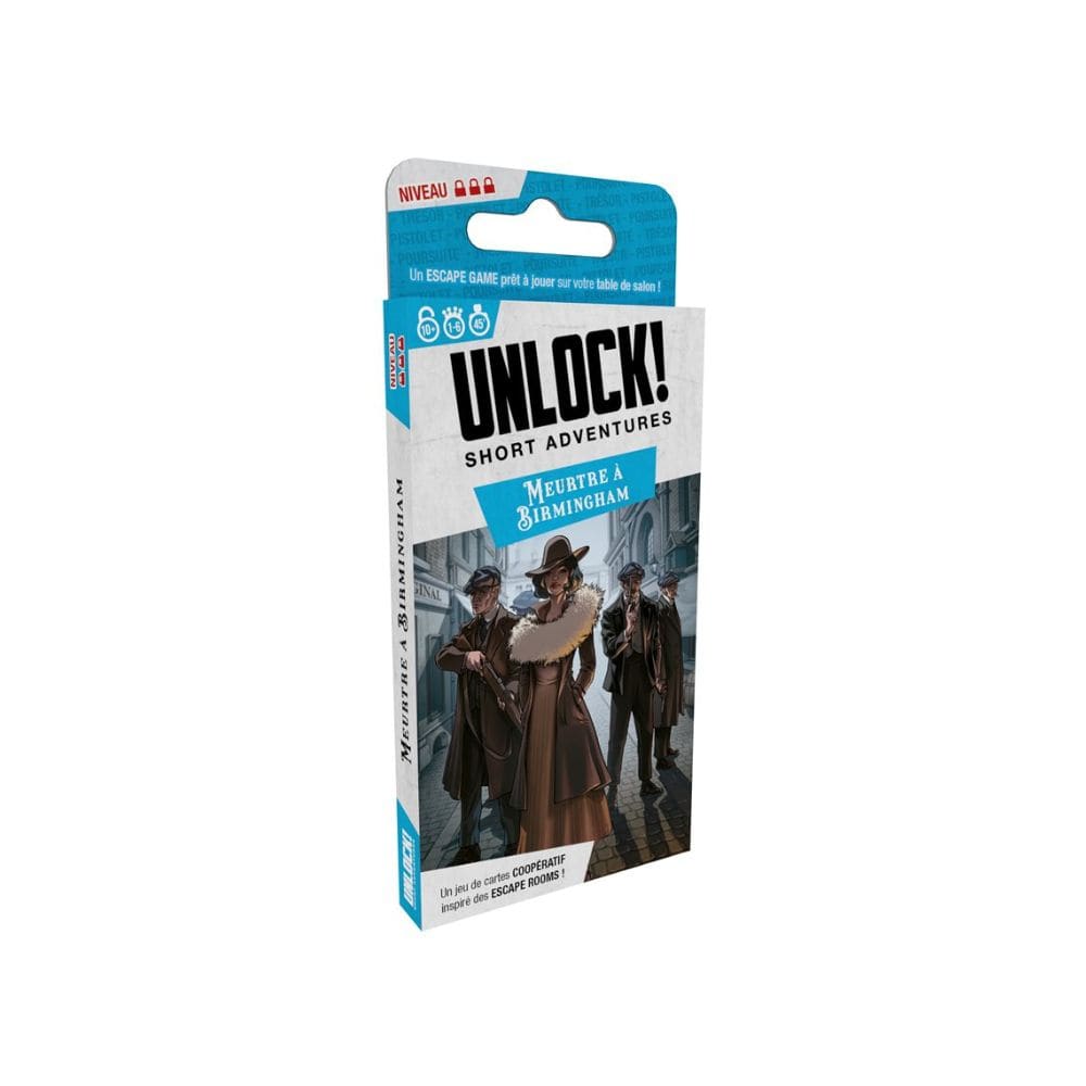 Unlock! Short Adventure #9 - Meurtre à Birmingham (FR) JEUX - Coopératifs - Unlock