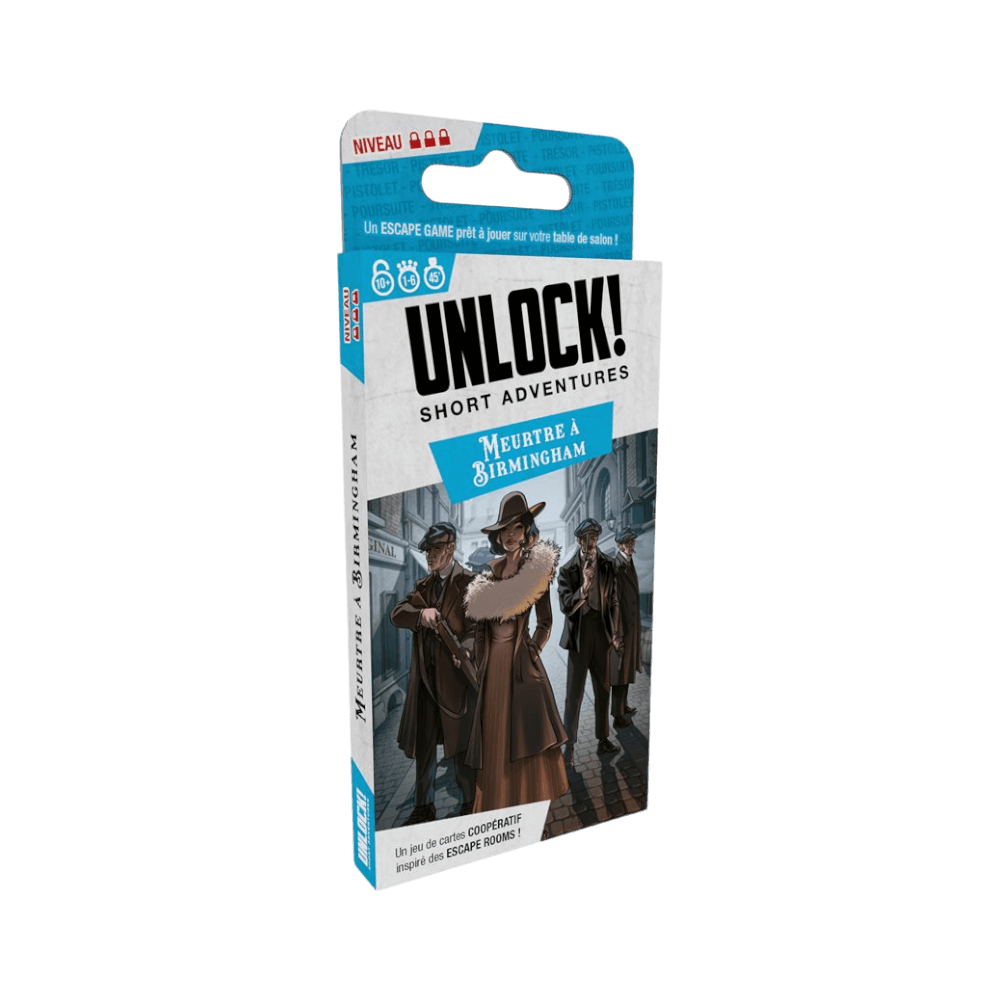 Unlock! Short Adventure #9 - The Birmingham Murder (EN) JEUX - Coopératifs - Unlock