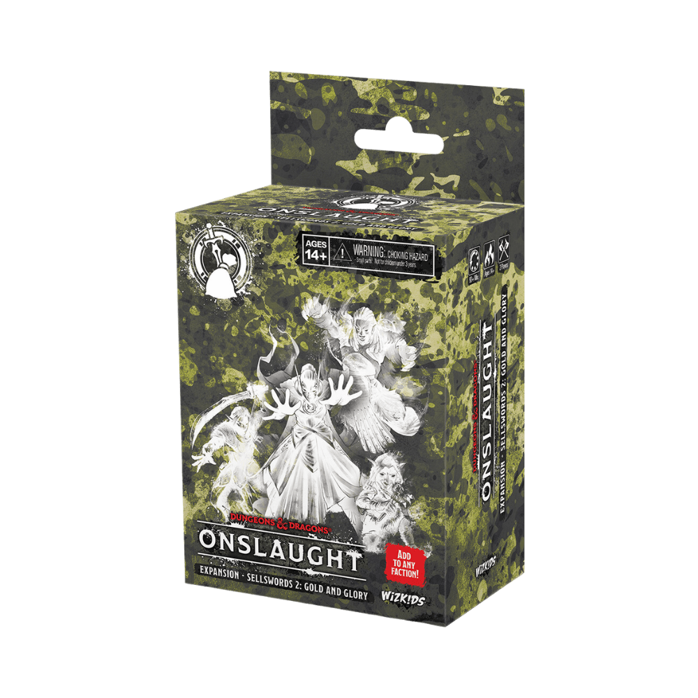Dungeons & Dragons: Onslaught: Sellswords 2 Exp. – Gold and Glory (EN) JEUX - Dés et jeux de rôles - Figurines D&D