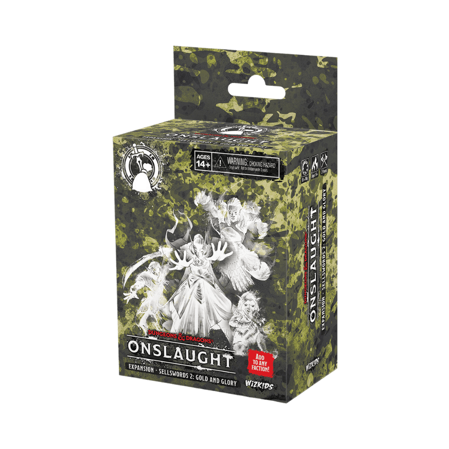 Dungeons & Dragons: Onslaught: Sellswords 2 Exp. – Gold and Glory (EN) JEUX - Dés et jeux de rôles - Figurines D&D