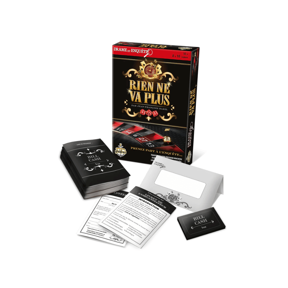 Drame & enquête: Rien ne va plus (FR) JEUX - Détective & évasion