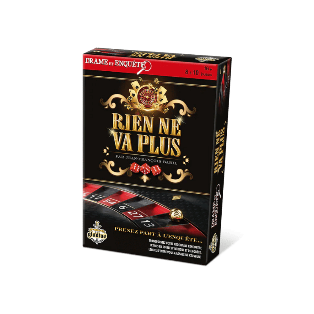 Drame & enquête: Rien ne va plus (FR) JEUX - Détective & évasion