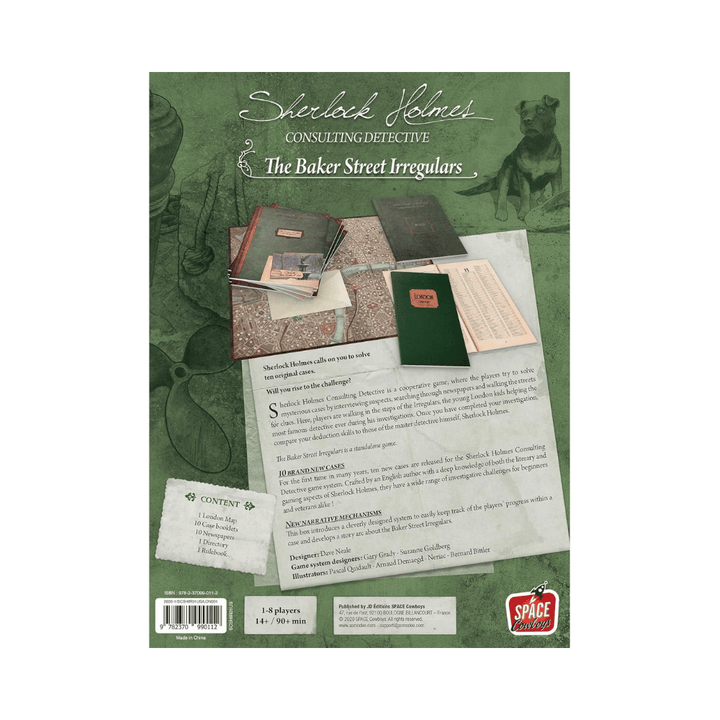 Sherlock Holmes Consulting Detective: Baker Street Irregulars (EN) JEUX - Détective & évasion