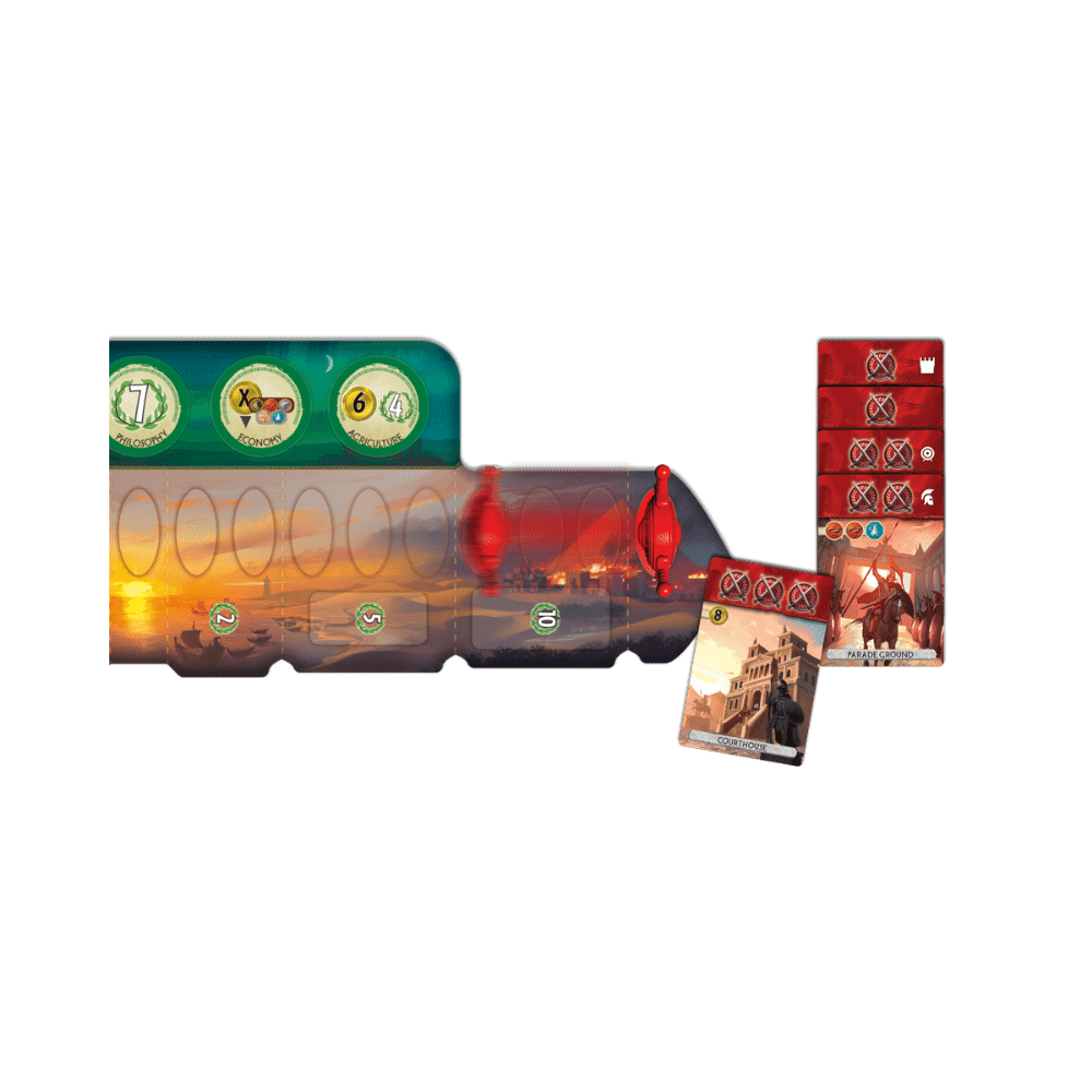 JEUX - Deux joueurs 7 Wonders Duel (EN) LAs des jeux