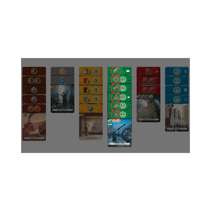 JEUX - Deux joueurs 7 Wonders Duel (EN) LAs des jeux