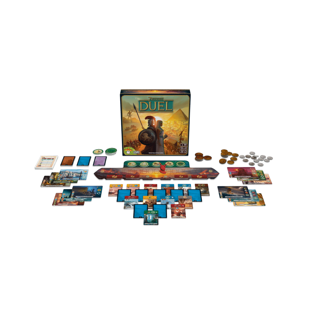JEUX - Deux joueurs 7 Wonders Duel (EN) LAs des jeux
