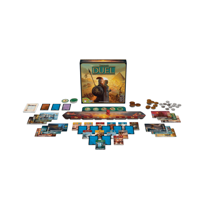 JEUX - Deux joueurs 7 Wonders Duel (EN) LAs des jeux