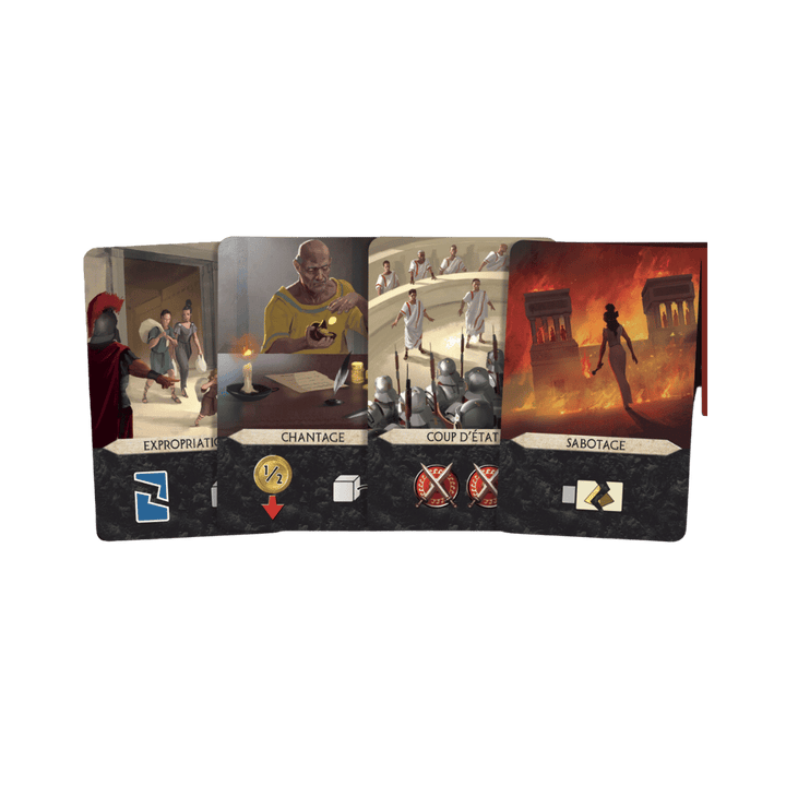 7 wonders Duel: Ext. Agora (FR) JEUX - Deux joueurs