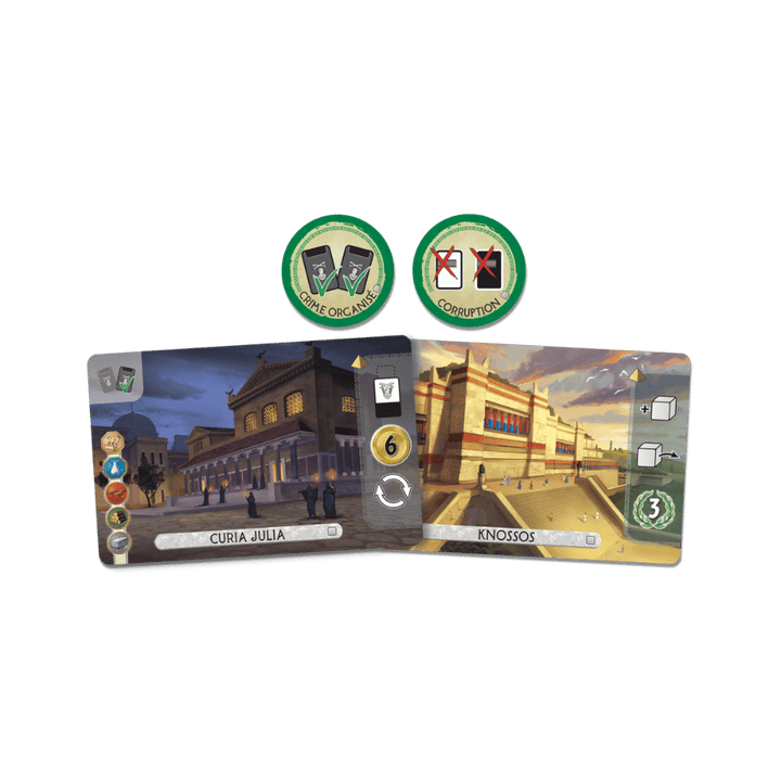 7 wonders Duel: Ext. Agora (FR) JEUX - Deux joueurs