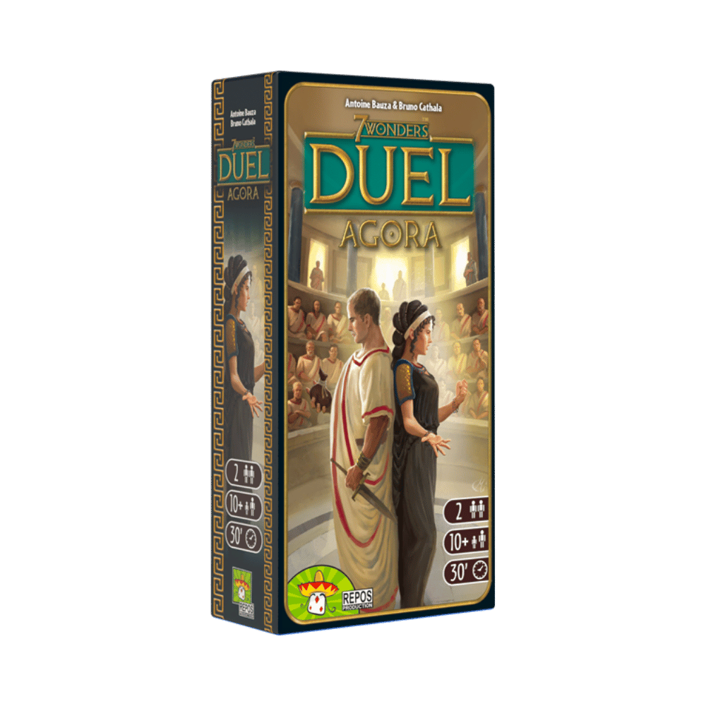7 wonders Duel: Ext. Agora (FR) JEUX - Deux joueurs