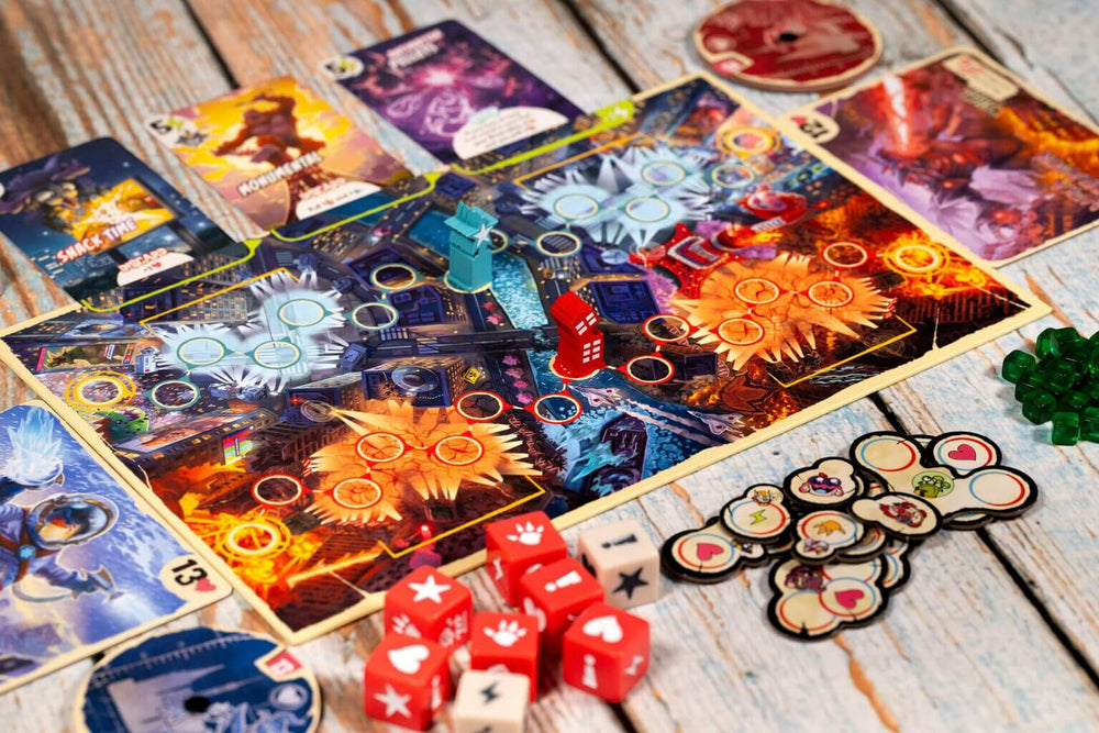 JEUX - Deux joueurs King of Tokyo: Duel (EN) LAs des jeux