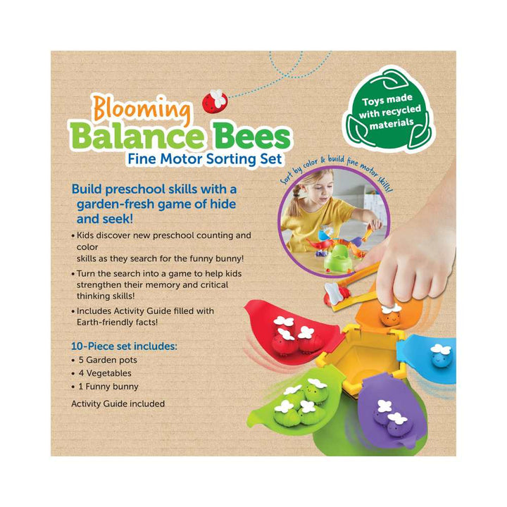 Blooming Balance Bees Fine Motor Sorting Set (EN) JEUX - Éducatif