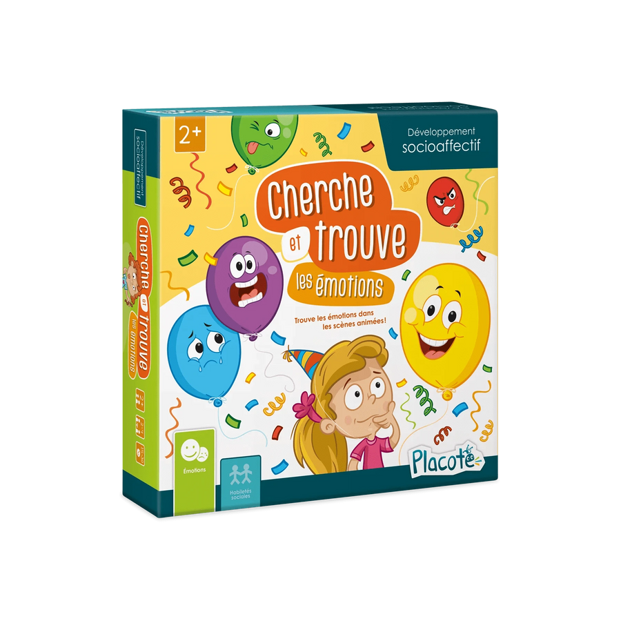 Cherche et trouve les émotions (FR) JEUX - Éducatif