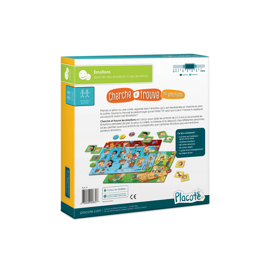 Cherche et trouve les émotions (FR) JEUX - Éducatif