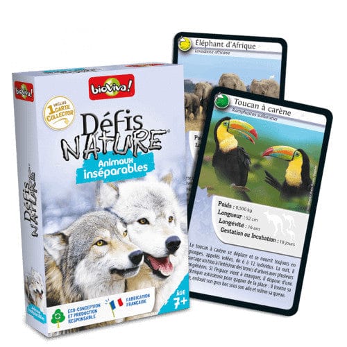 Défis Nature / Animaux inséparables (FR) JEUX - Éducatif