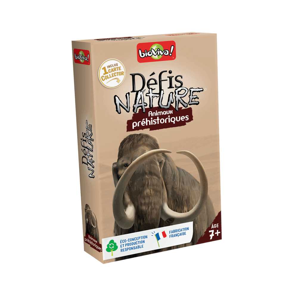 Défis Nature / Animaux préhistoriques (FR) JEUX - Éducatif