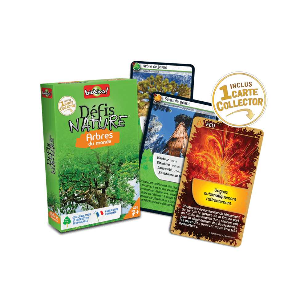 Défis Nature / Arbres du monde (FR) JEUX - Éducatif