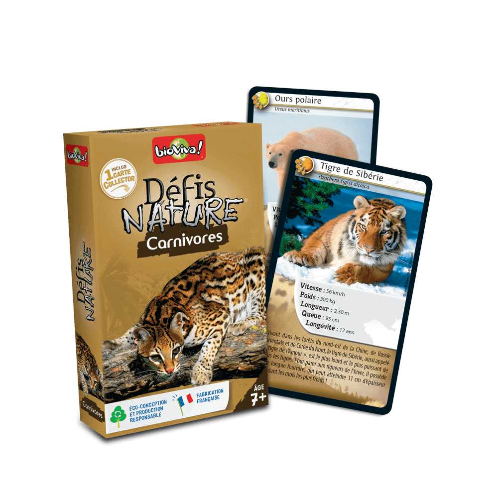 Défis Nature / Carnivores (FR) JEUX - Éducatif