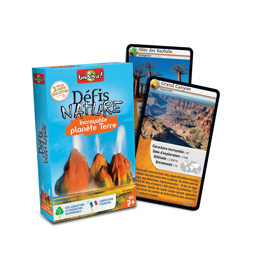 Défis Nature / Incroyable planète Terre (FR) JEUX - Éducatif