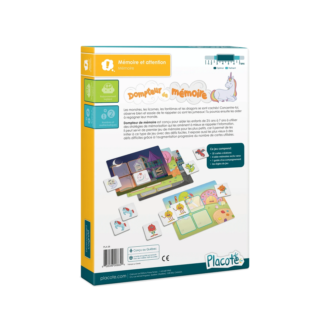 Dompteur de mémoire (FR) JEUX - Éducatif