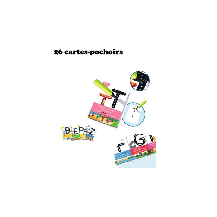 J’écris l’alphabet (FR) JEUX - Éducatif