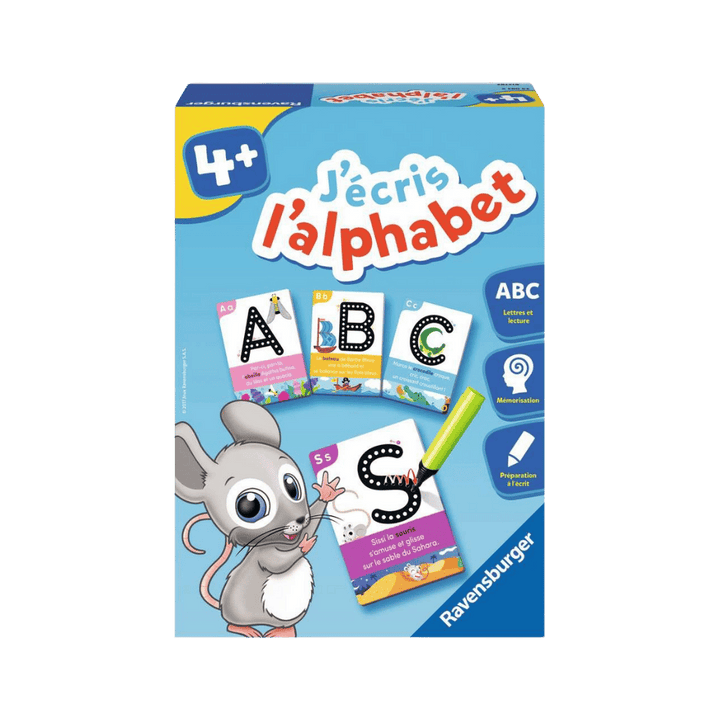 J’écris l’alphabet (FR) JEUX - Éducatif