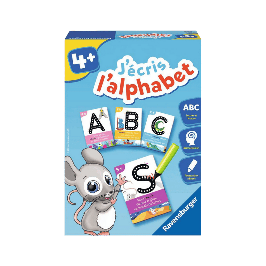 J’écris l’alphabet (FR) JEUX - Éducatif