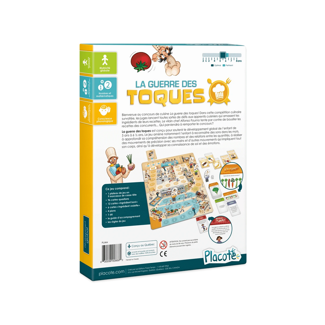 La guerre des toques (FR) JEUX - Éducatif
