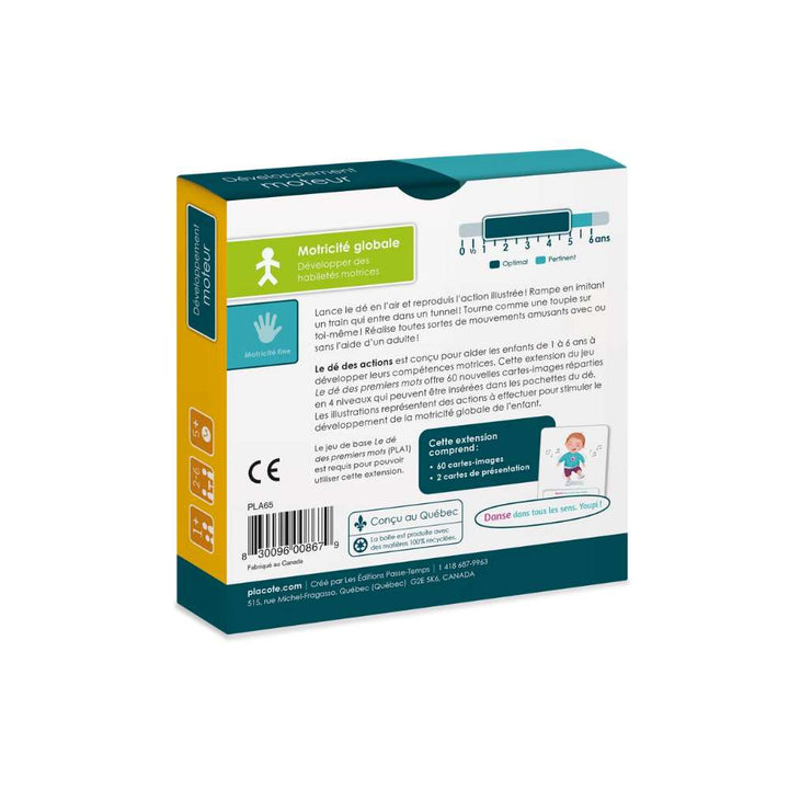 Le Dé des actions - Extension (FR) JEUX - Éducatif