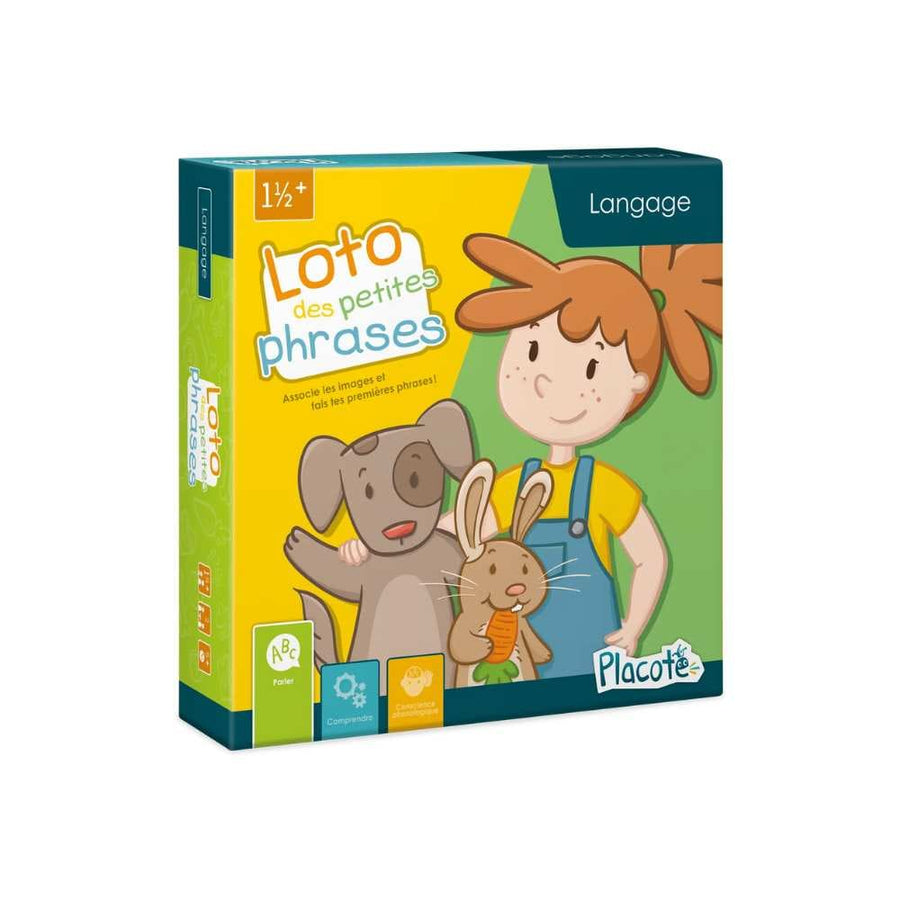 JEUX - Éducatif Loto des petites phrases (FR) LAs des jeux