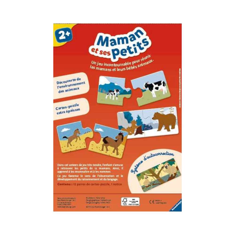 Maman et ses petits (FR) JEUX - Éducatif