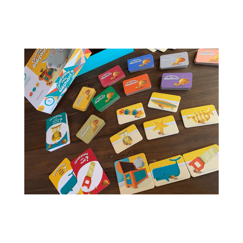 Mont-à-Mots: Où est passé mon éléphant (FR) JEUX - Éducatif