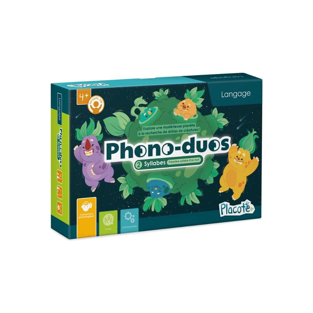 Phono-duos : Syllabes (première syllabe d'un mot) (FR) JEUX - Éducatif