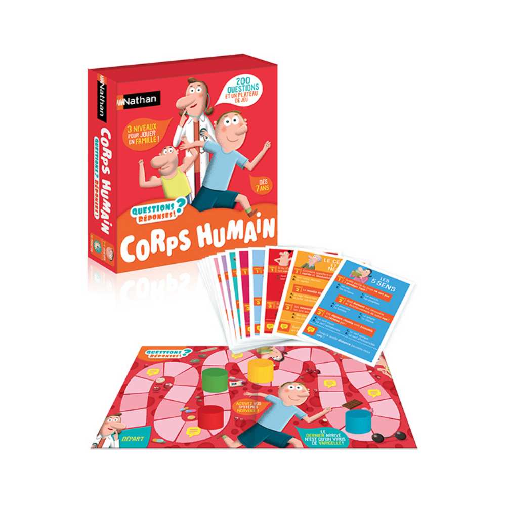 Questions? Réponses Corps Humain (FR) JEUX - Éducatif