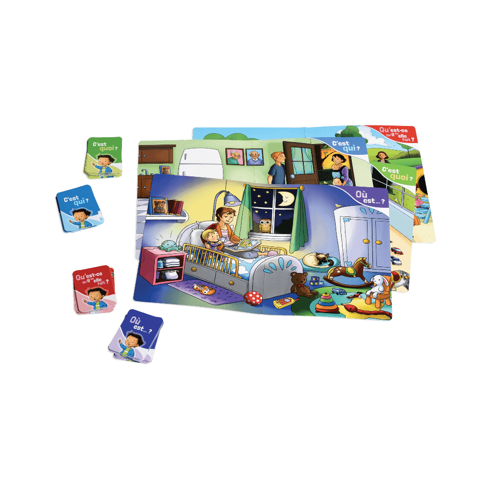 Qui cherche quoi où? (FR) JEUX - Éducatif