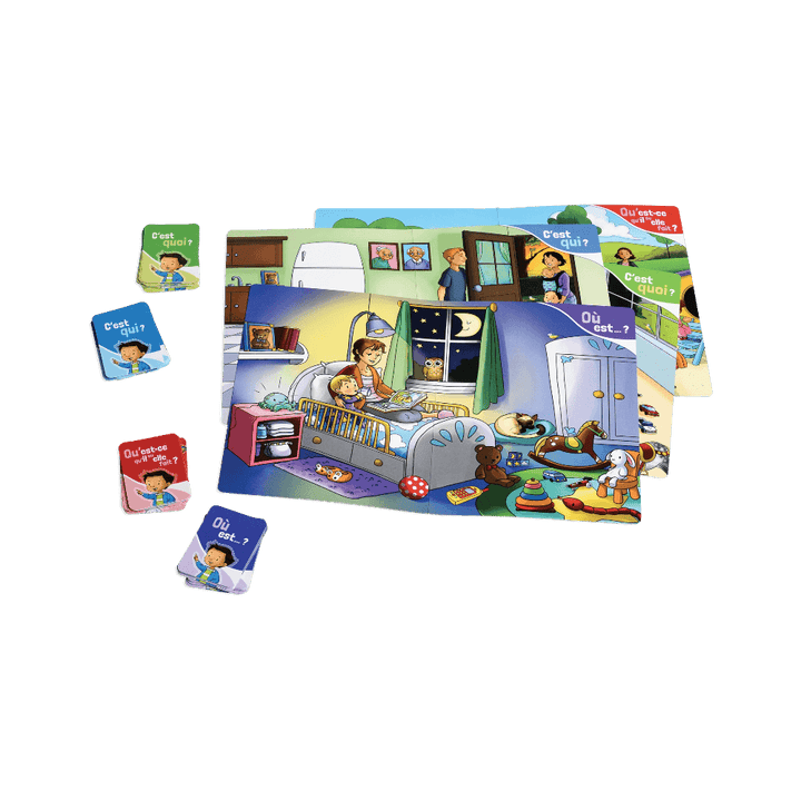Qui cherche quoi où? (FR) JEUX - Éducatif