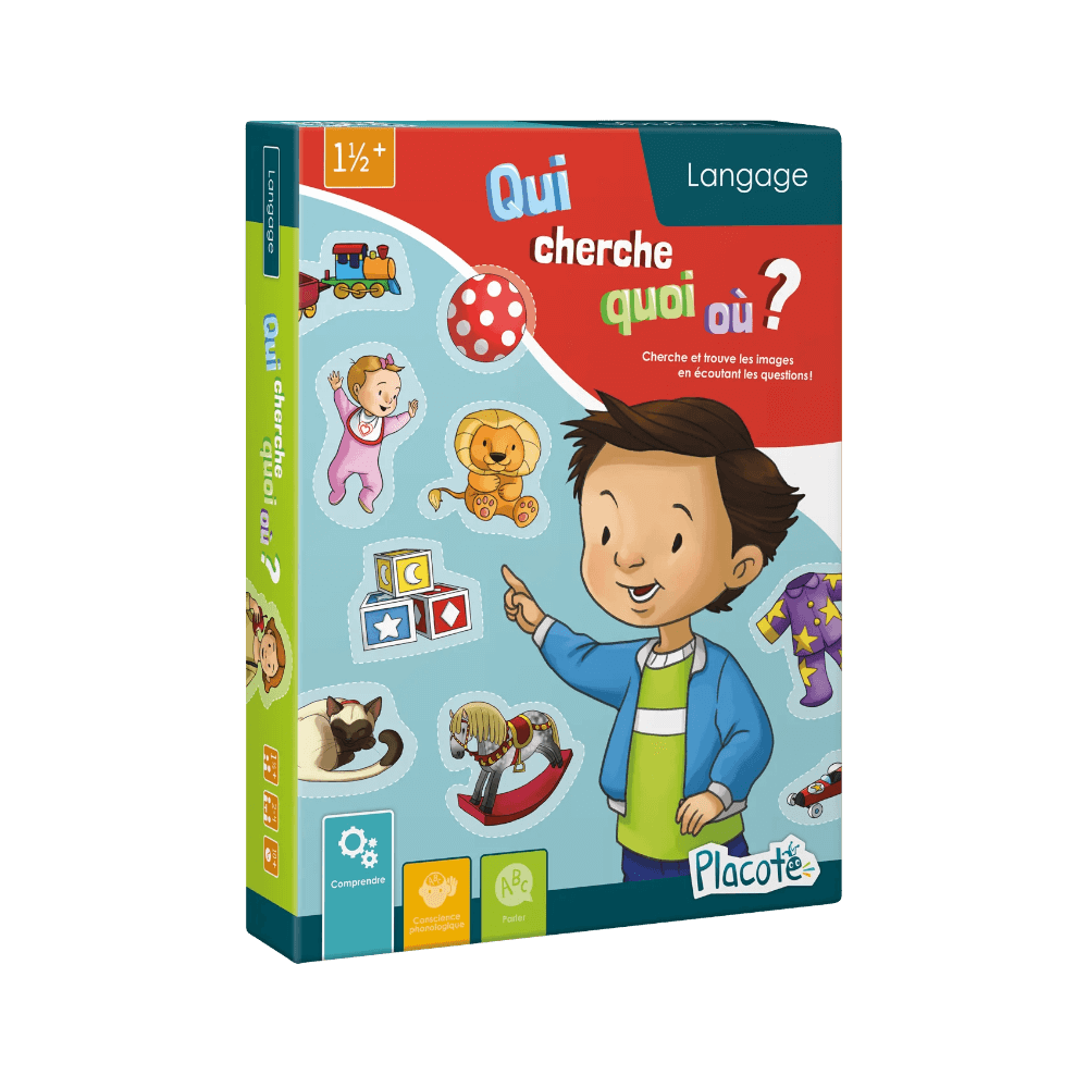 Qui cherche quoi où? (FR) JEUX - Éducatif