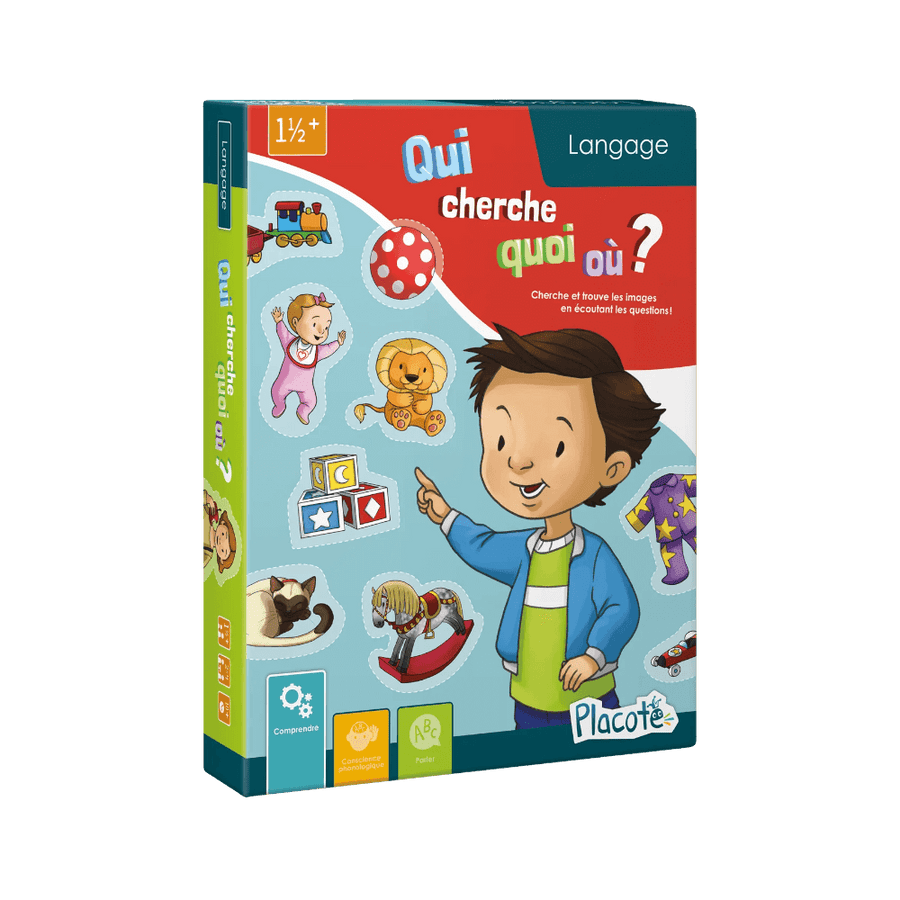 Qui cherche quoi où? (FR) JEUX - Éducatif