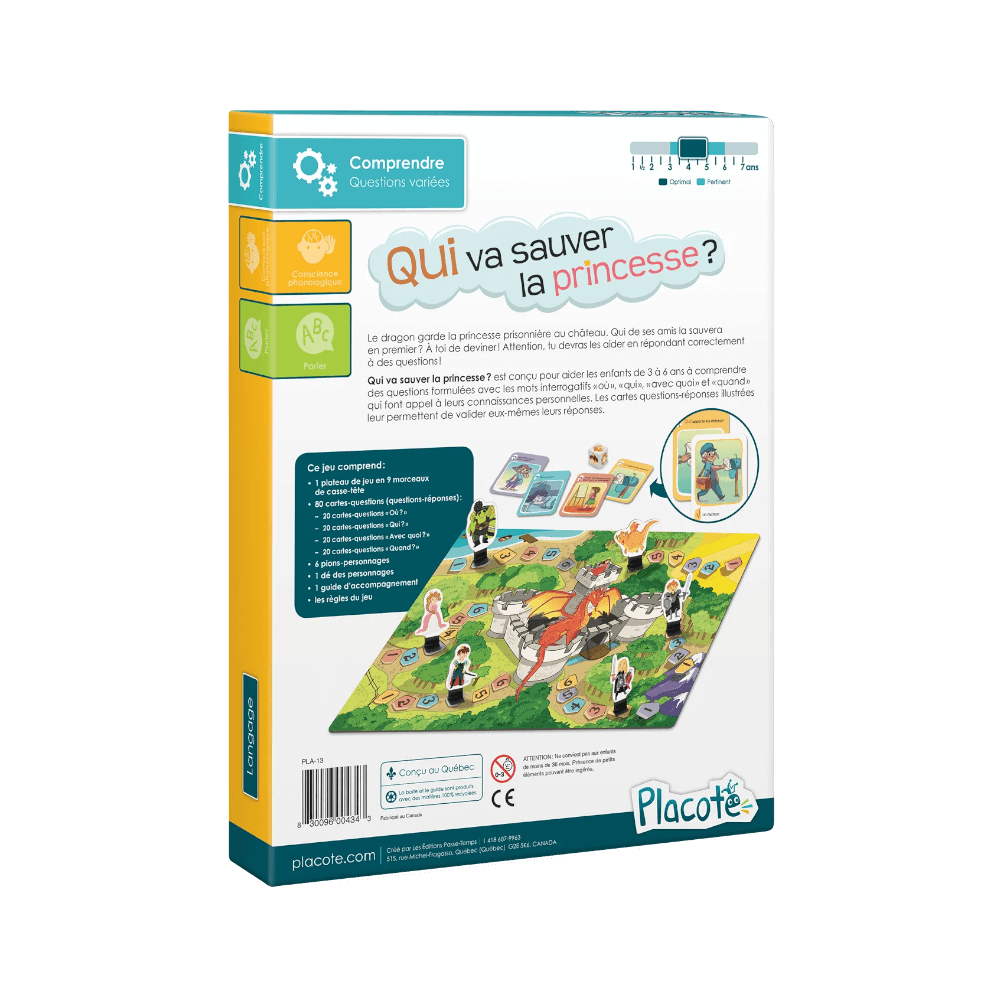 Qui va sauver la princesse? (FR) JEUX - Éducatif
