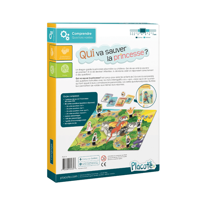 Qui va sauver la princesse? (FR) JEUX - Éducatif