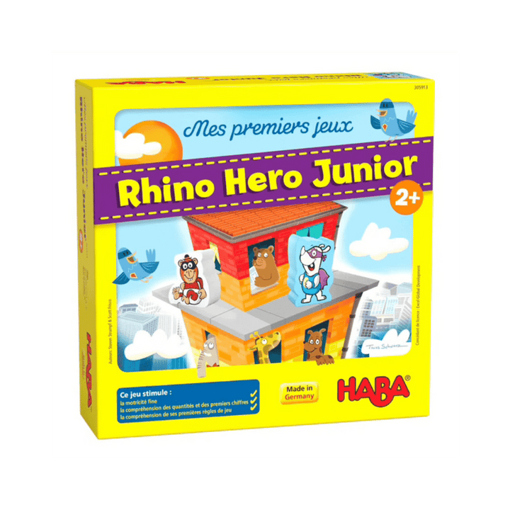 Mes premiers jeux: Rhino Hero Junior (FR) JEUX - Enfants - Enfants 2 ans +