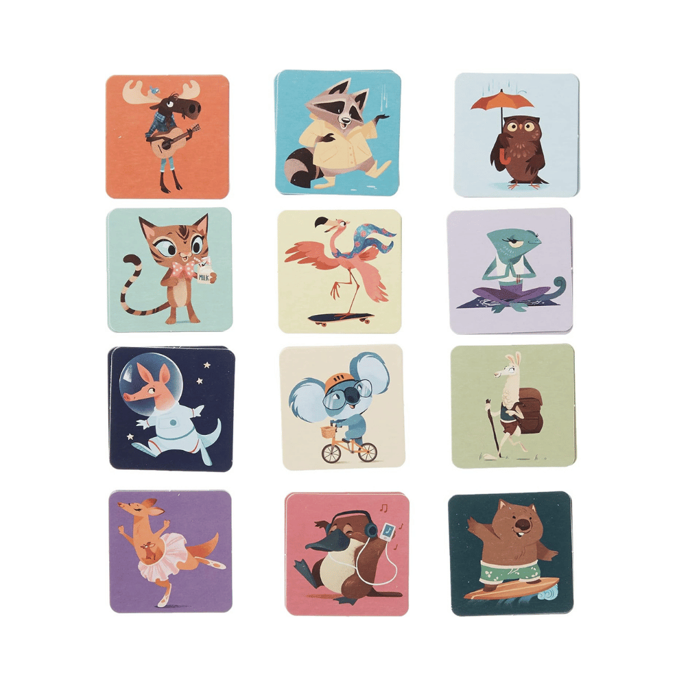 Memory: Le monde sauvage des animaux (ML) JEUX - Enfants - Enfants 3 ans +