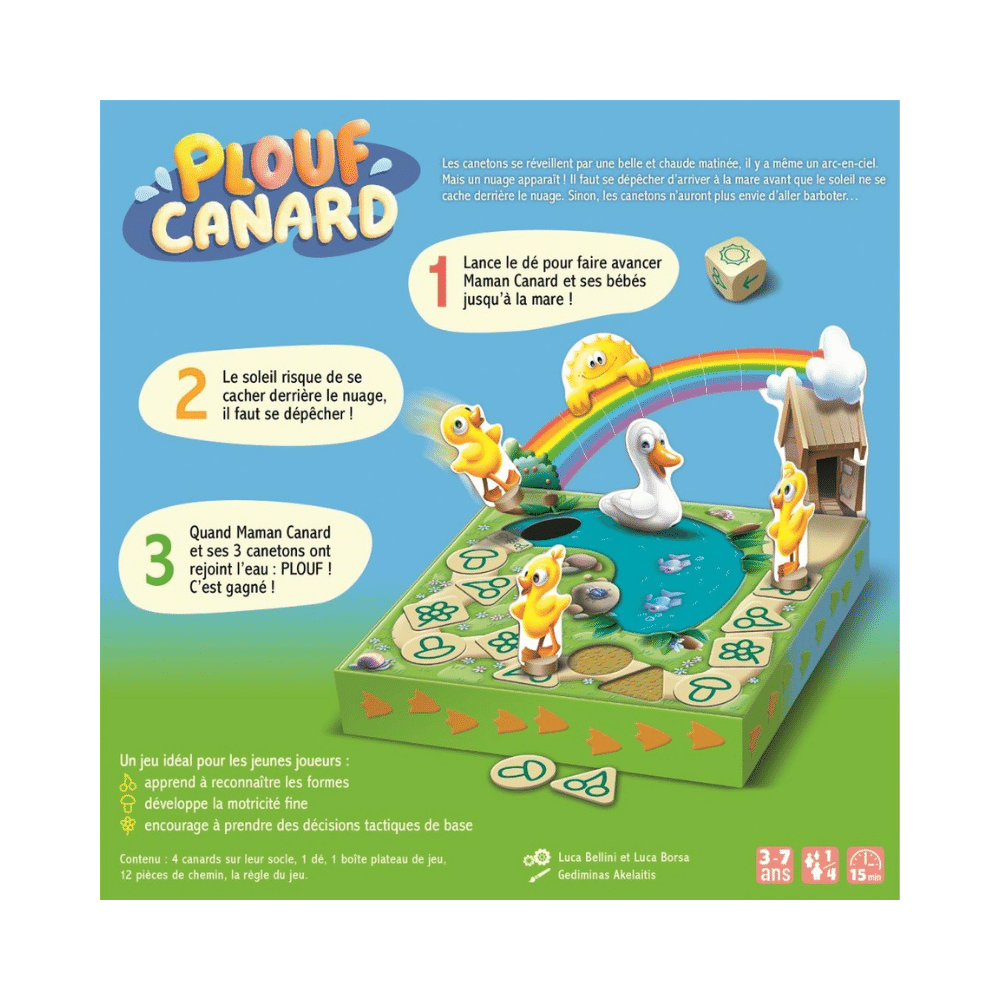 JEUX - Enfants - Enfants 3 ans + Plouf canard (FR) LAs des jeux