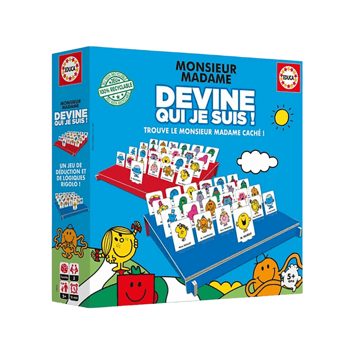 Devine qui je suis (Guess Who) - Monsieur/Madame (FR) JEUX - Enfants - Enfants 5 ans +
